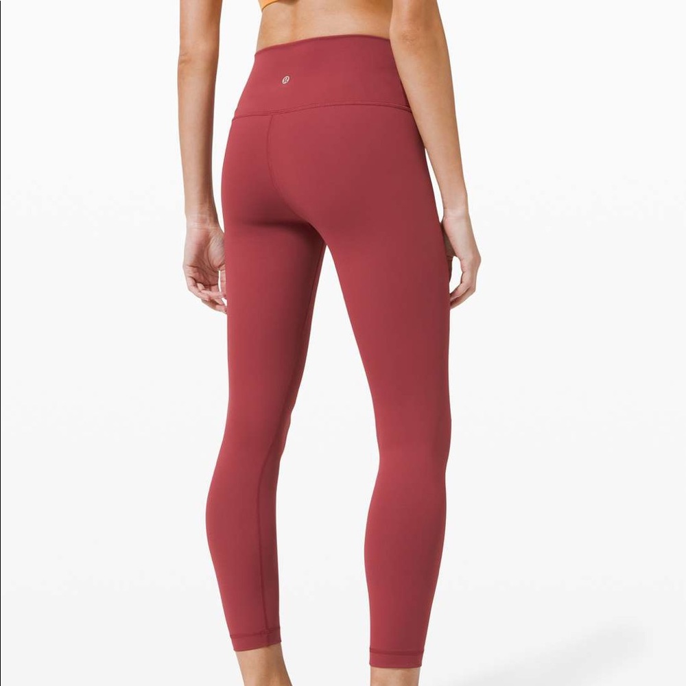 Lululemon Wunder Under High-Rise Chianti Leggings